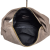 Borse in Pelle włoska torebka damska zamszowa hobo bag beżowa taupe brązowa skóra naturalna zamszowa torebka worek beżowy pojemna