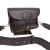 Borse in Pelle torebka listonoszka skórzana brązowa czekoladowa instagramka włoska torebka crossbody saszetka skóra naturalna licowa