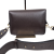 Borse in Pelle torebka listonoszka skórzana brązowa czekoladowa instagramka włoska torebka crossbody saszetka skóra naturalna licowa