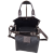 Laura Biaggi zamszowa torebka shopper skóra naturalna brązowa czekoladowa choco elegancka włoska torebka zamszowa typu shopper stylowa do pracy