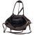 Borse in Pelle zamszowa torebka shopper skóra naturalna brązowa czekoladowa choco elegancka włoska torebka zamszowa typu shopper