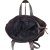 Laura Biaggi torebka damska typu shopper zamszowa skóra naturalna brązowa czekoladowa elegancka pojemna włoska torebka shopper do pracy na co dzień TS54-161