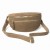 Laura Biaggi, duża zamszowa nerka skórzana brązowa taupe skóra naturalna zamszowa włoska torebka damska listonoszka crossbody TS04-505