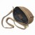 Laura Biaggi, duża zamszowa nerka skórzana brązowa taupe skóra naturalna zamszowa włoska torebka damska listonoszka crossbody TS04-505