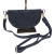 Borse in Pelle, mała nerka zamszowa granatowa skóra naturalna zamszowa mała włoska torebka damska listonoszka crossbody TS13-812c