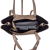 Borse in Pelle włoska torebka mini shopper taupe licowa skóra naturalna napy elegancka włoska torebka z kosmetyczką rozpinana