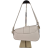 Laura Biaggi torebka damska skórzana listonoszka włoska 2 paski z klamrą crossbody elegancka skóra naturalna licowa