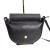 Borse in Pelle włoska torebka listonoszka skórzana skóra naturalna licowa czarna z paskiem crossbody pojemna na codzień włoska