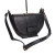 Borse in Pelle włoska torebka listonoszka skórzana skóra naturalna licowa czarna z paskiem crossbody pojemna na codzień włoska