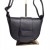 Borse in Pelle mała czarna skórzana torebka damska listonoszka pojemna włoska skóra naturalna licowa z paskiem crossbody