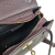 Vera Pelle mała skórzana torebka damska kuferek bordowa burgundowa pojemna z paskiem crossbody włoska skóra naturalna licowa elegancka