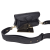 Borse in Pelle mała czarna torebka skórzana skóra naturalna licowa pojemna crossbody z paskiem