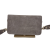 Vera Pelle mała nerka listonoszka skórzana zamszowa skóra natura szaro beżowa taupe crossbody elegancka