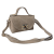 Borse in Pelle mała beżowa skórzana torebka listonoszka z paskiem crossbody włoska z bambusem pojemna skóra naturalna zamsz