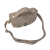 Borse in Pelle mała beżowa skórzana torebka listonoszka z paskiem crossbody włoska z bambusem pojemna skóra naturalna zamsz