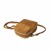 Laura Biaggi mała zamszowa torebka damska skórzana skóra naturalna włoska pojemna na codzień casual crossbody z paskiem ruda camel cynamonowa