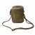 Laura Biaggi mała zamszowa torebka damska skórzana skóra naturalna włoska pojemna na codzień casual crossbody z paskiem brązowa beżowa mocha mokka taupe