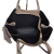 Borse in Pelle duża beżowa torebka shopper zamszowa z frędzlami skóra naturalna boho włoska pojemna shopperka zamszowa taupe
