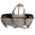 Borse in Pelle duża beżowa torebka shopper zamszowa z frędzlami skóra naturalna boho włoska pojemna shopperka zamszowa taupe
