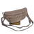 Laura Biaggi, duża zamszowa nerka skórzana beżowa taupe skóra naturalna zamszowa włoska torebka damska listonoszka crossbody TS04-505